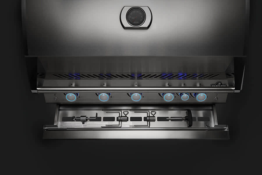 Napoleon Built-In 700 Series 38-inch Gas Grill with Rear Infrared Burner (Natural Gas) | Built In Gas BBQs NZ | Napoleon NZ | 700 Series gas grill,Built-in BBQs,Gas BBQ,Napoleon built-in gas grill,natural gas grill,outdoor built-in grill,rear infrared burner grill | Outdoor Concepts