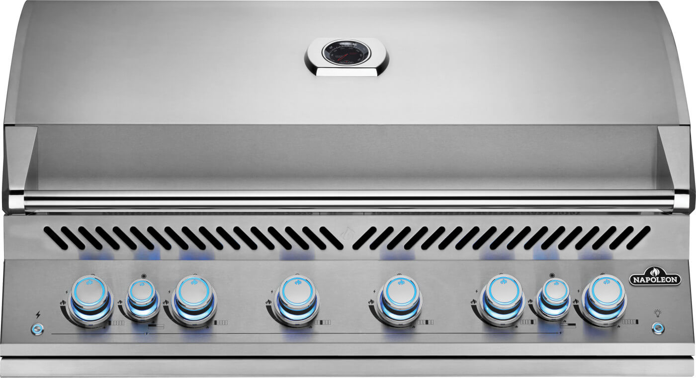 Napoleon Built-In 700 Series 44-inch Gas Grill with Rear Infrared Burner (Natural Gas) | Built In Gas BBQs NZ | Napoleon NZ | Built-in BBQs,Gas BBQ,Napoleon Built-In 700 Series,natural gas grill,outdoor kitchen grill,rear infrared burner,WAVE cooking grids | Outdoor Concepts