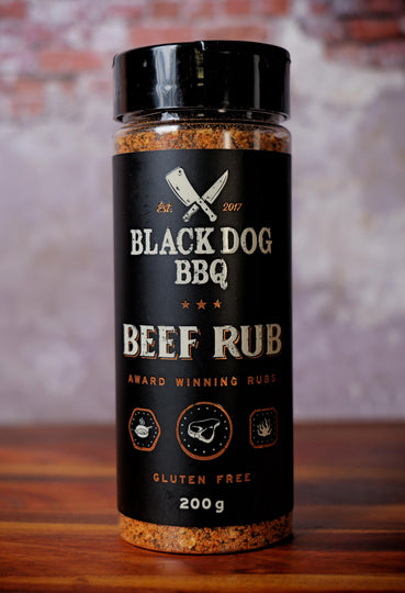 Black Dog BBQ Beef Rub Seasoning 200g | BBQ Rubs & Sauces NZ | Black Dog BBQ NZ | Accessories,BBQ Accessories | Outdoor Concepts