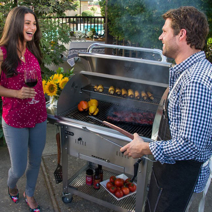 Bull Bison Premium Charcoal Drop In Grill and Cart | Charcoal BBQs NZ | Bull NZ | BBQ | Outdoor Concepts