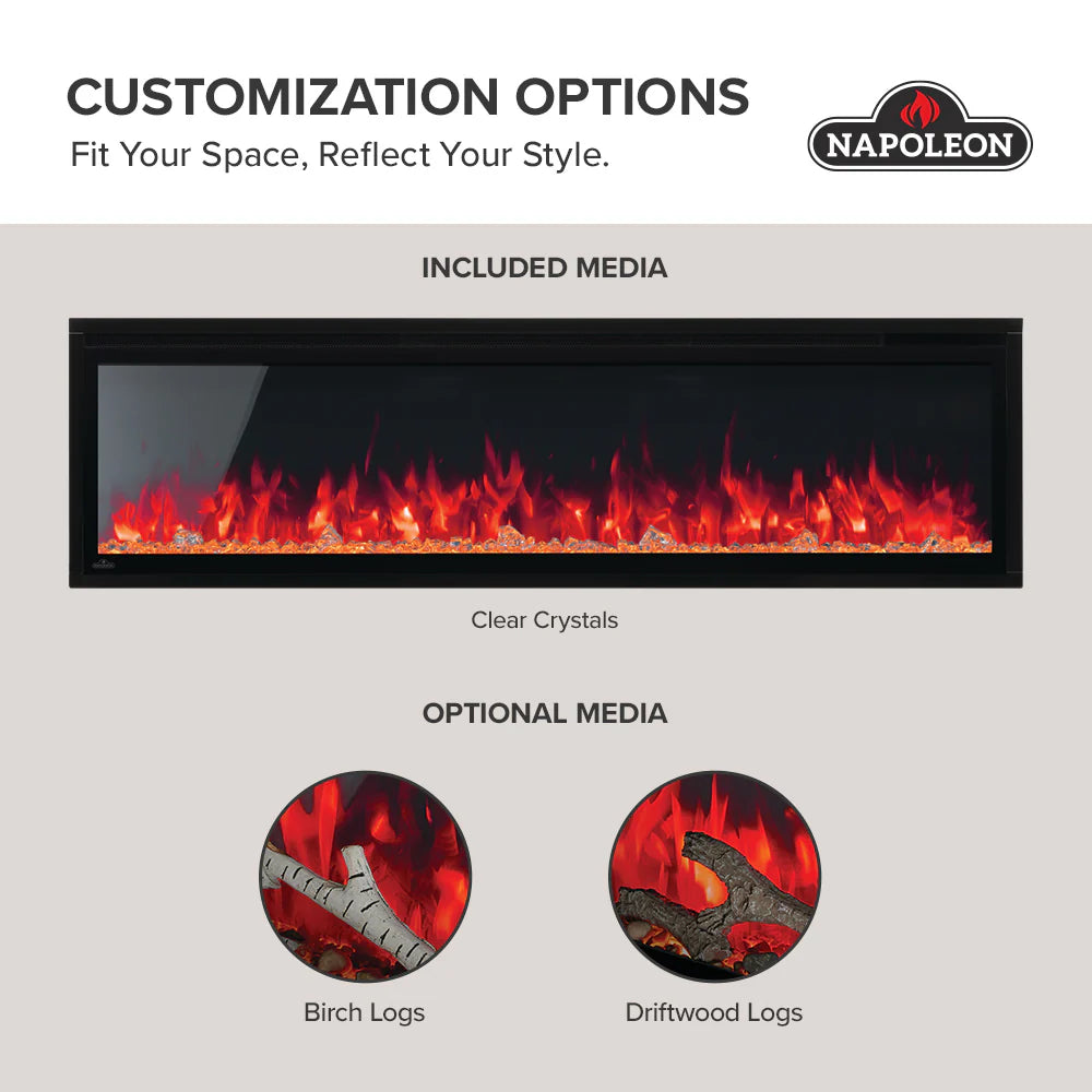 Napoleon Entice Wall-Hanging Electric Fireplace | Indoor Fires NZ | Napoleon NZ | | Outdoor Concepts