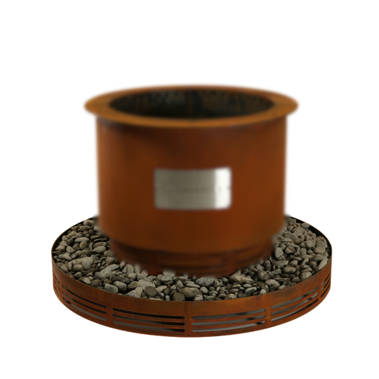 Smokelis Gather Corten Ember-Shield | Fire Pit NZ | Smokelis NZ | firepit | Outdoor Concepts