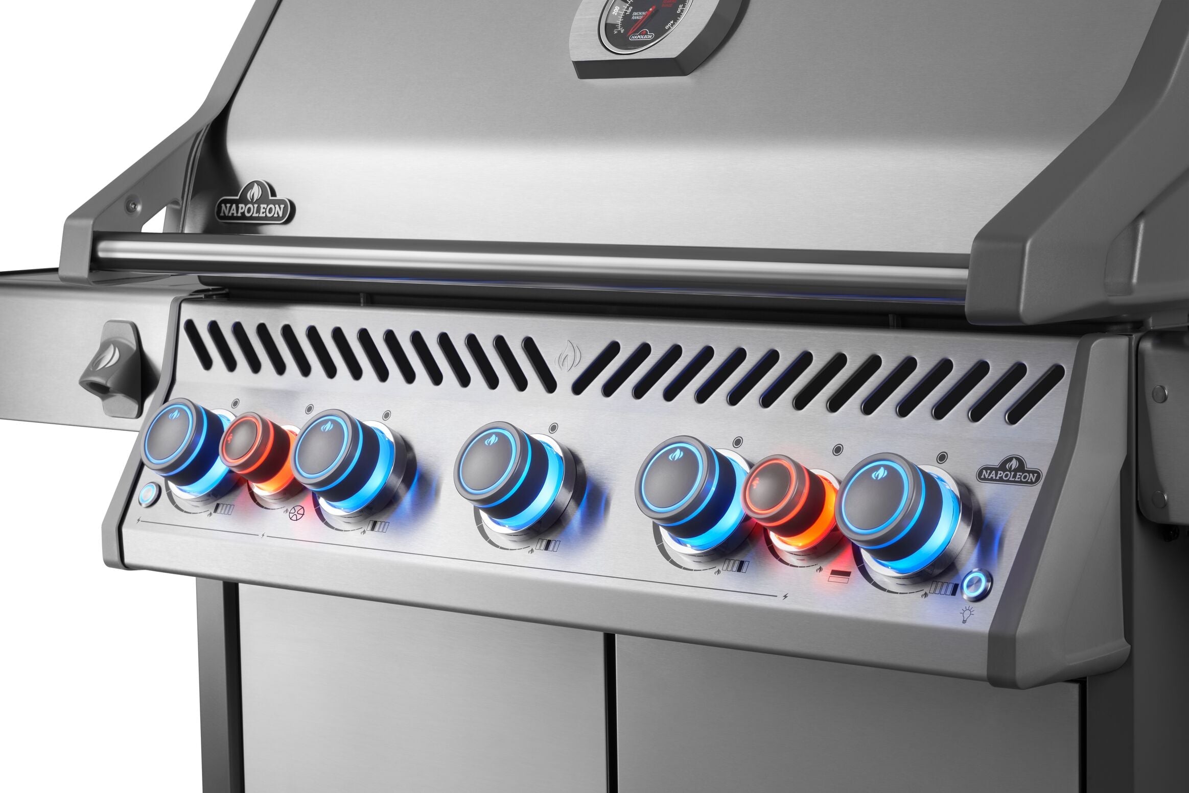 Napoleon Rogue PRO-S 625 RSIB Stainless Steel Propane Gas Grill | Gas BBQs NZ | Napoleon NZ | Gas BBQ,infrared sear station,Napoleon gas grill,Napoleon Rogue PRO-S 625,outdoor gas grill,rear infrared rotisserie burner,Rogue PRO-S 625 RSIB,stainless steel propane grill,WAVE cooking grids | Outdoor Concepts