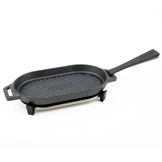 Ooni Cast Iron Grizzler Pan | Accessories NZ | Ooni NZ | Accessories,cooking surface,Pizza Oven Accessories | Outdoor Concepts
