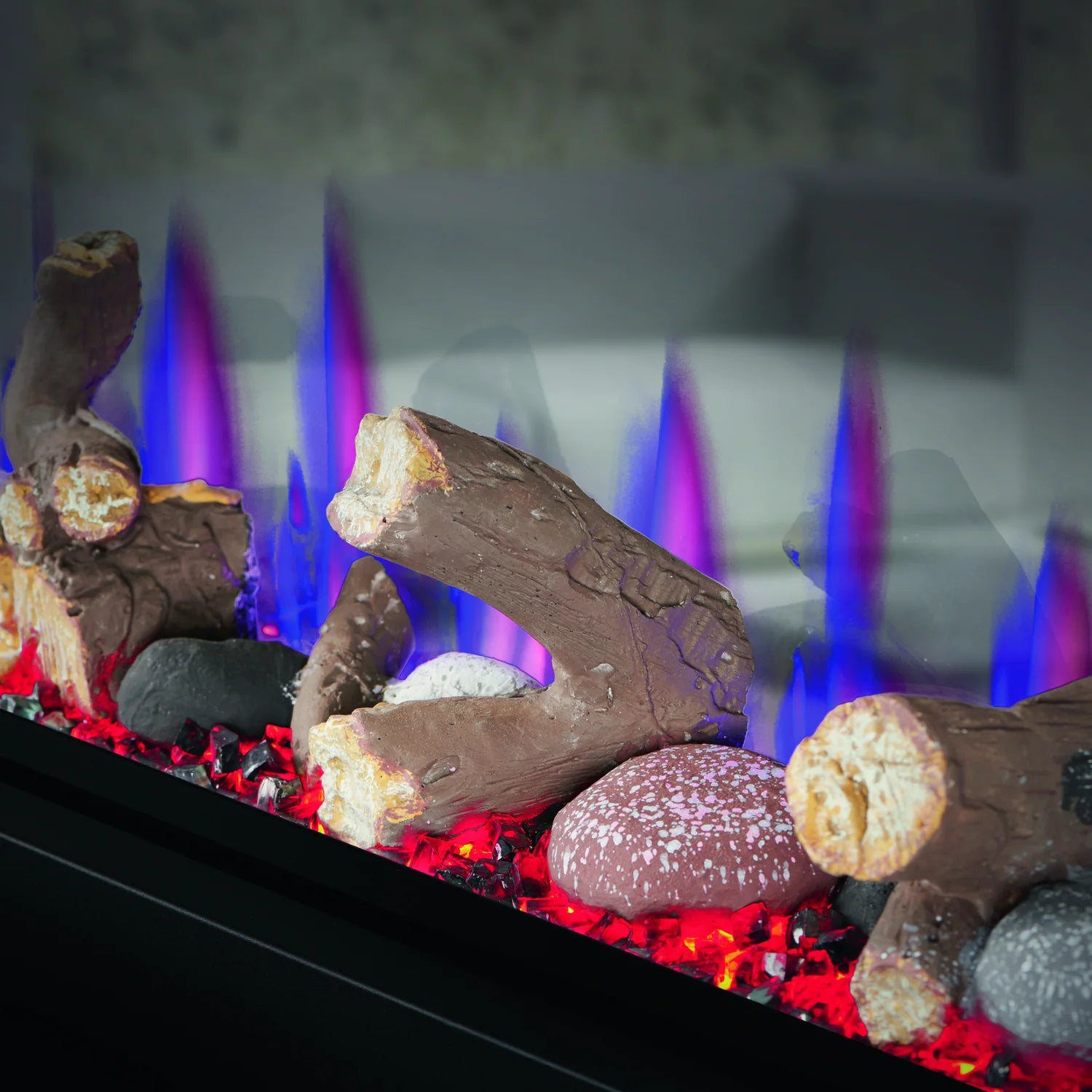 Napoleon CLEARion Elite See through Build-in Electric Fireplace