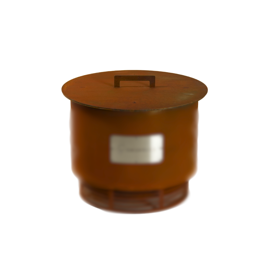 Smokelis Kindle Corten Fire Pit Lid | Fire Pit NZ | Smokelis NZ | firepit | Outdoor Concepts