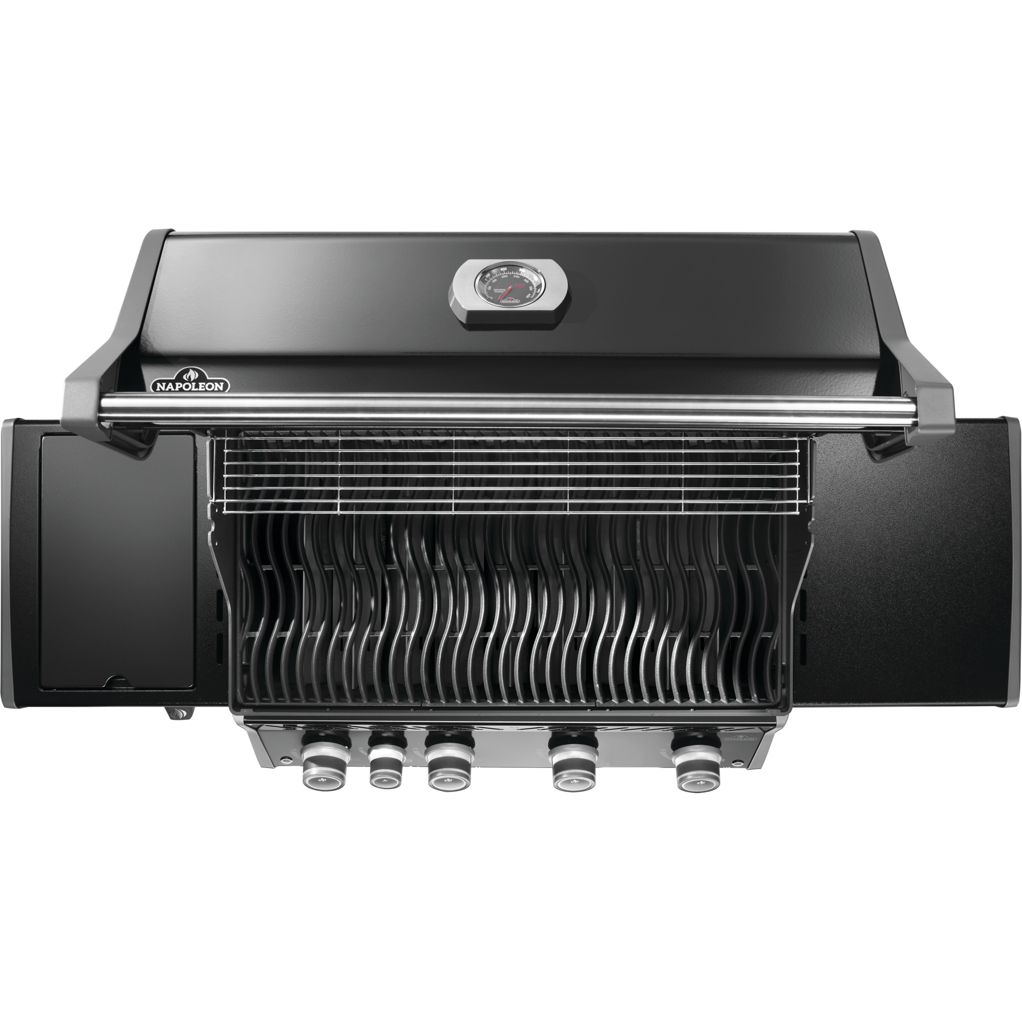 Napoleon Rogue PRO 525 SIB Black Gas Grill | Gas BBQs NZ | Napoleon NZ | black gas grill,Gas BBQ,infrared side burner grill,Napoleon gas grill,Napoleon Rogue PRO 525 SIB,propane gas grill,Rogue PRO 525 | Outdoor Concepts
