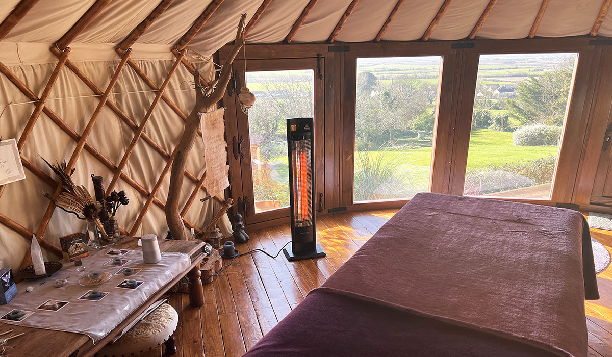 Herschel Malibu 2000W Electric Free Standing Patio Heater | Outdoor Heating NZ | Herschel NZ | Electric,free standing,indoor,outdoor | Outdoor Concepts