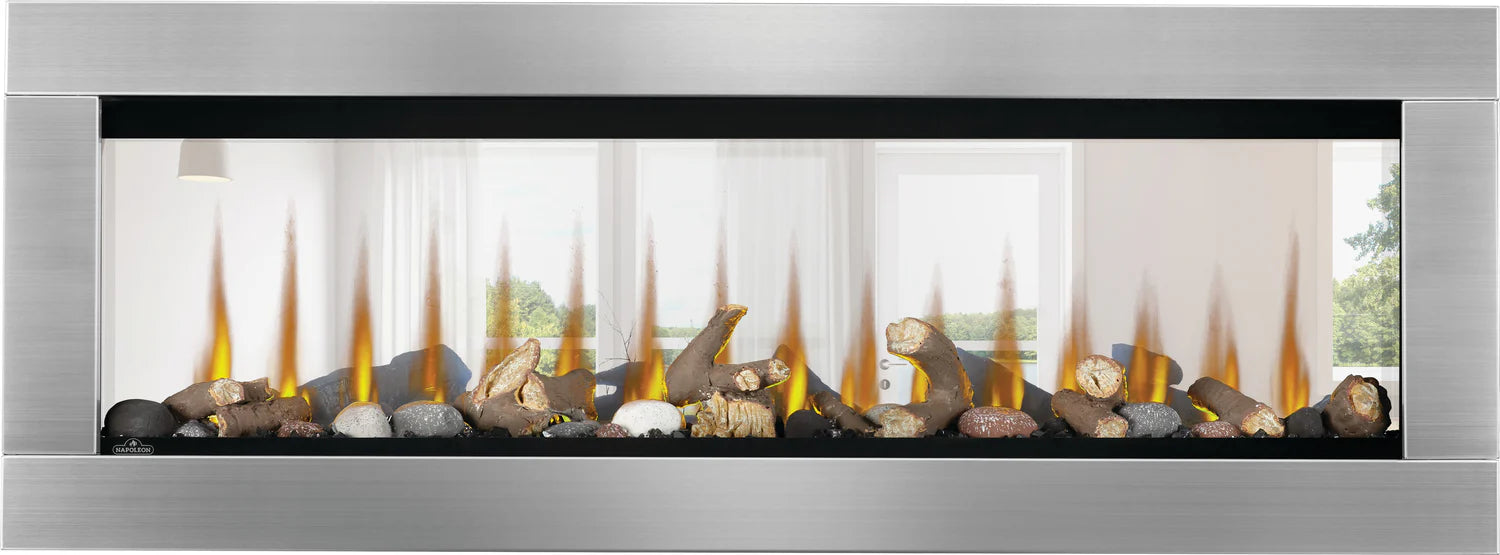 Napoleon CLEARion Elite See through Build-in Electric Fireplace