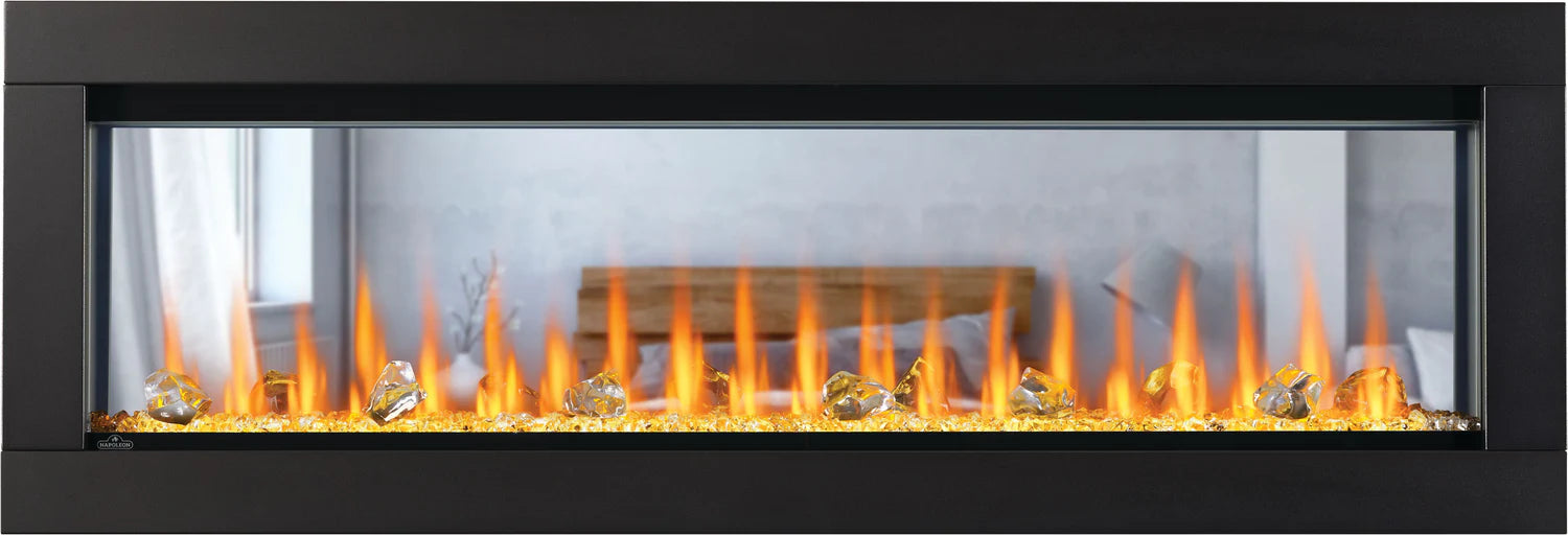 Napoleon CLEARion Elite See through Build-in Electric Fireplace