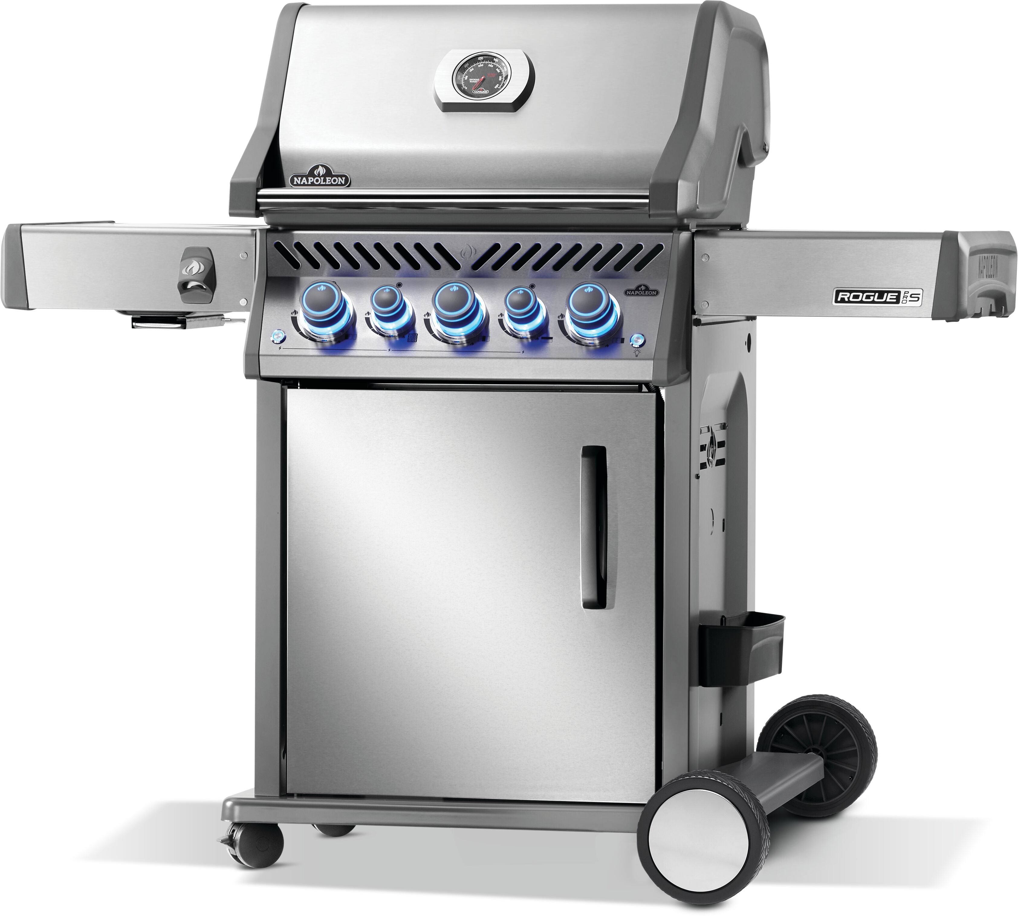Napoleon Rogue PRO-S 425 RSIB Stainless Steel Propane Gas Grill | Gas BBQs NZ | Napoleon NZ | Gas BBQ,infrared sear station,Napoleon Rogue PRO-S 425,outdoor gas grill,rear rotisserie burner,RSIB grill,stainless steel propane gas grill,WAVE cooking grids | Outdoor Concepts