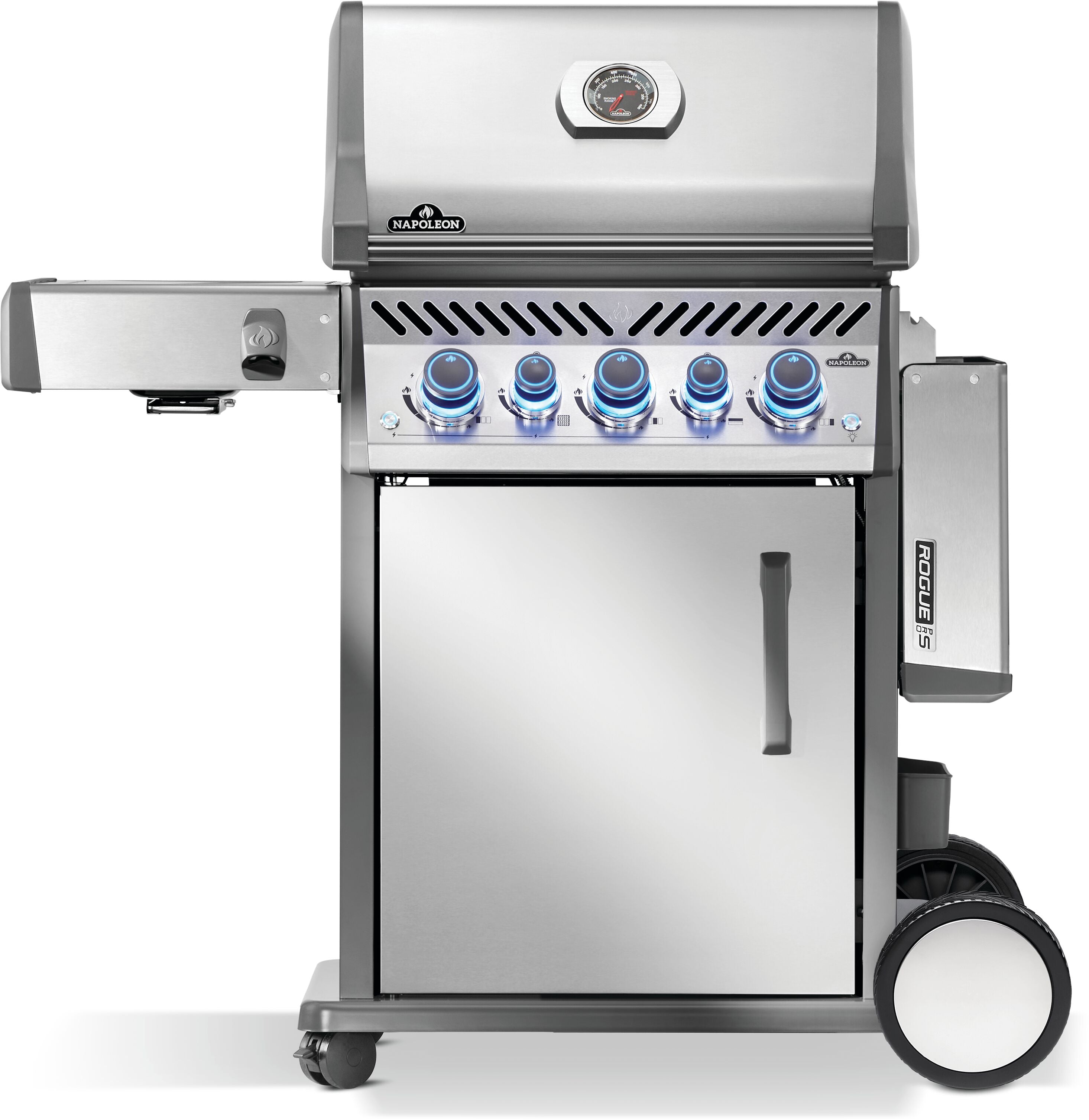Napoleon Rogue PRO-S 425 RSIB Stainless Steel Propane Gas Grill | Gas BBQs NZ | Napoleon NZ | Gas BBQ,infrared sear station,Napoleon Rogue PRO-S 425,outdoor gas grill,rear rotisserie burner,RSIB grill,stainless steel propane gas grill,WAVE cooking grids | Outdoor Concepts