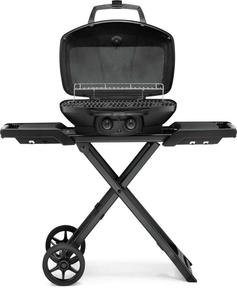 Napoleon Phantom TravelQ PRO285 Portable Propane Gas Grill Matte Black | NZ | Napoleon NZ | Created by Product Upload,matte black grill,Napoleon,outdoor cooking,Phantom TravelQ PRO285,portable gas grill,propane grill | Outdoor Concepts