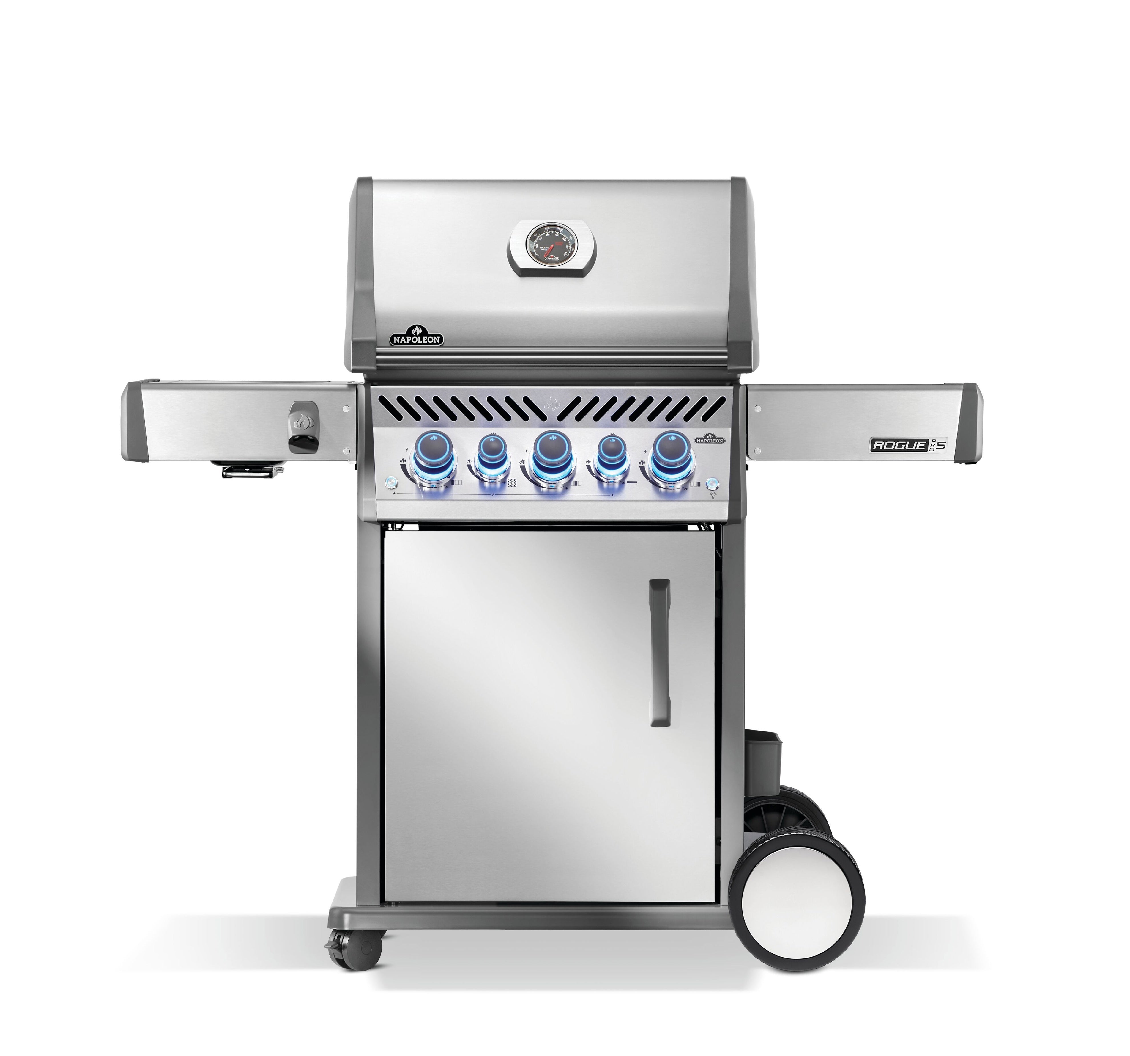 Napoleon Rogue PRO-S 425 RSIB Stainless Steel Propane Gas Grill | Gas BBQs NZ | Napoleon NZ | Gas BBQ,infrared sear station,Napoleon Rogue PRO-S 425,outdoor gas grill,rear rotisserie burner,RSIB grill,stainless steel propane gas grill,WAVE cooking grids | Outdoor Concepts