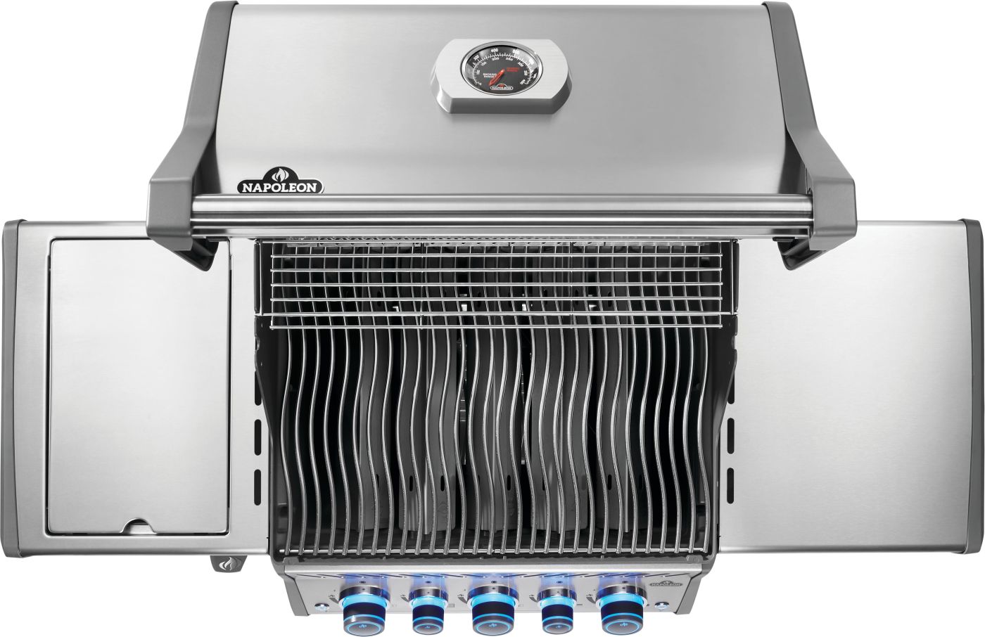 Napoleon Rogue PRO-S 425 RSIB Stainless Steel Propane Gas Grill | Gas BBQs NZ | Napoleon NZ | Gas BBQ,infrared sear station,Napoleon Rogue PRO-S 425,outdoor gas grill,rear rotisserie burner,RSIB grill,stainless steel propane gas grill,WAVE cooking grids | Outdoor Concepts