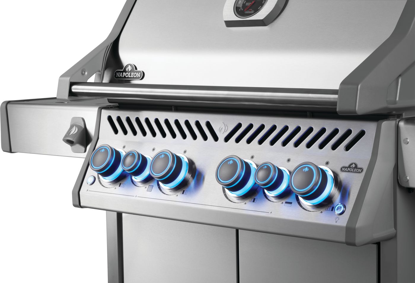 Napoleon Rogue PRO-S 525 RSIB Stainless Steel Propane Gas Grill | Gas BBQs NZ | Napoleon NZ | Gas BBQ,infrared sear station,Napoleon Rogue PRO-S 525,outdoor grill,rear rotisserie burner,RSIB gas grill,stainless steel propane gas grill,WAVE cooking grids | Outdoor Concepts