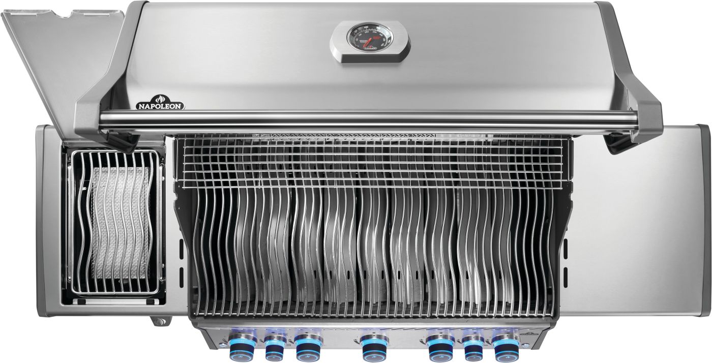 Napoleon Rogue PRO-S 625 RSIB Stainless Steel Propane Gas Grill | Gas BBQs NZ | Napoleon NZ | Gas BBQ,infrared sear station,Napoleon gas grill,Napoleon Rogue PRO-S 625,outdoor gas grill,rear infrared rotisserie burner,Rogue PRO-S 625 RSIB,stainless steel propane grill,WAVE cooking grids | Outdoor Concepts