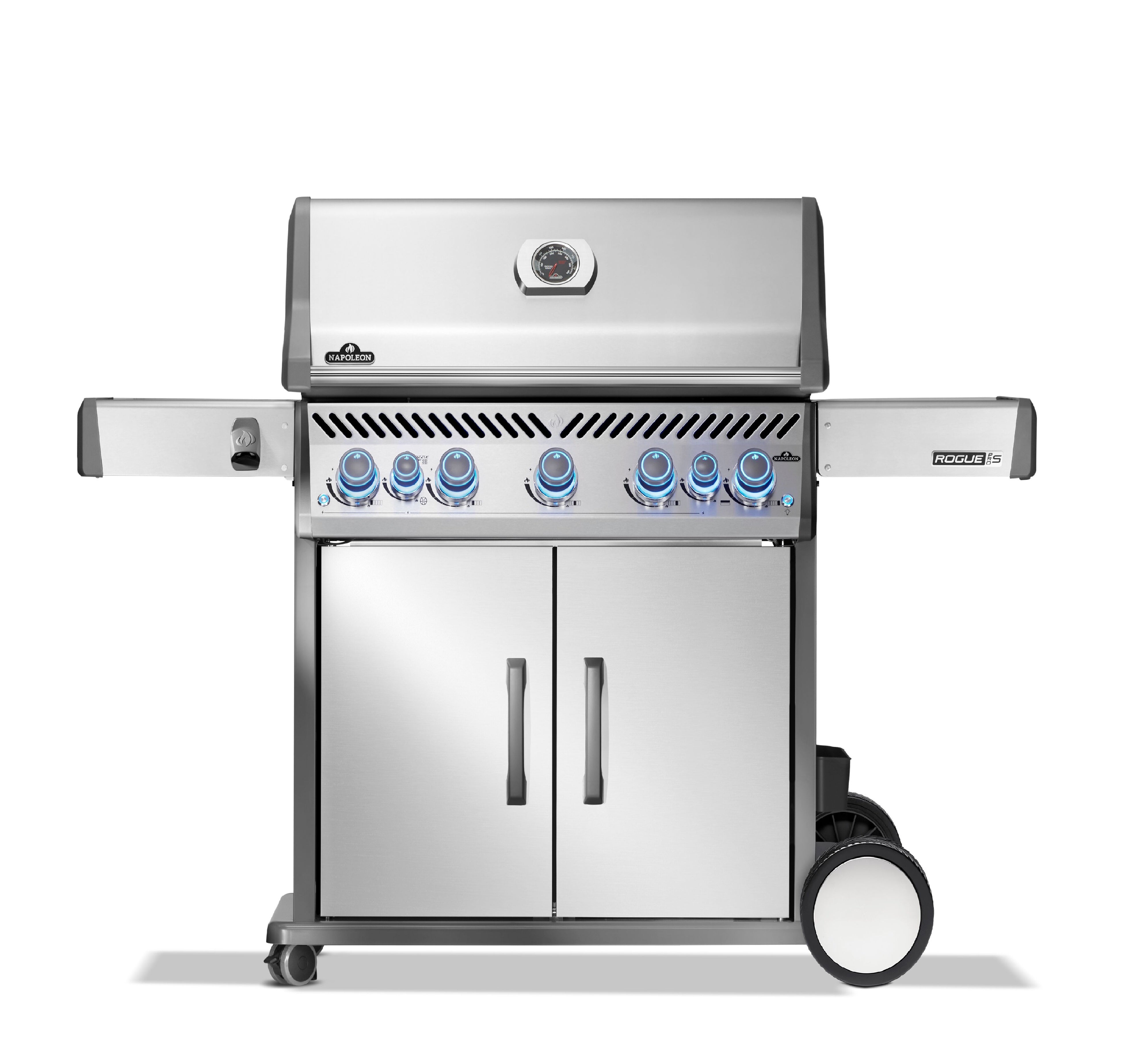 Napoleon Rogue PRO-S 625 RSIB Stainless Steel Propane Gas Grill | Gas BBQs NZ | Napoleon NZ | Gas BBQ,infrared sear station,Napoleon gas grill,Napoleon Rogue PRO-S 625,outdoor gas grill,rear infrared rotisserie burner,Rogue PRO-S 625 RSIB,stainless steel propane grill,WAVE cooking grids | Outdoor Concepts