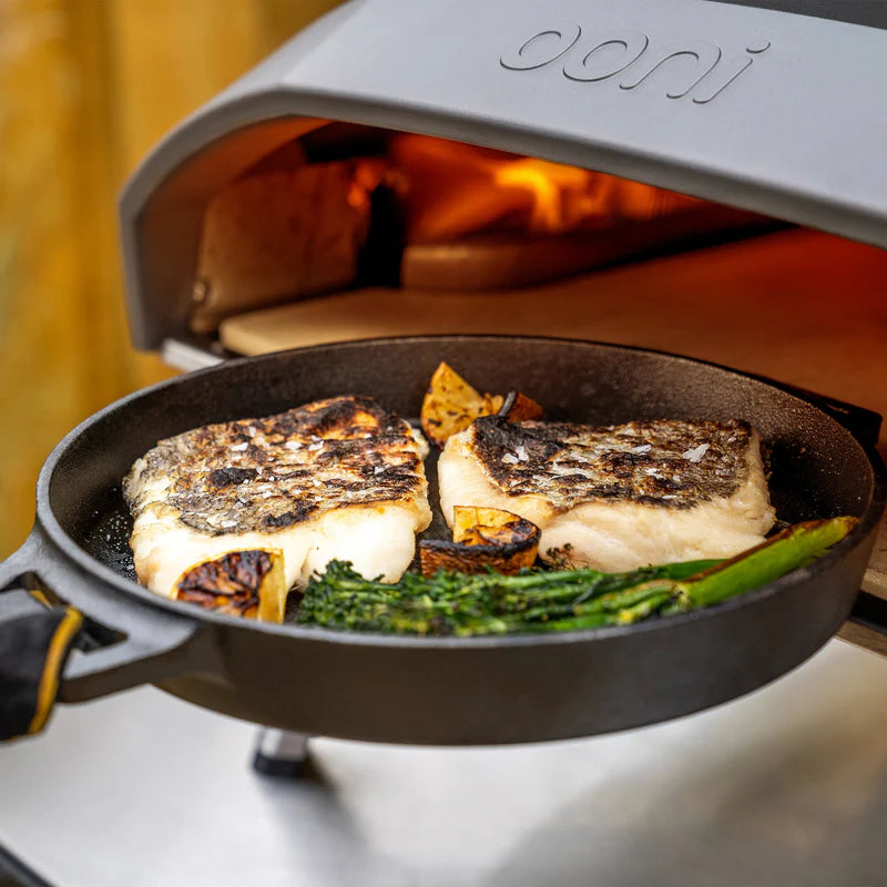 Ooni Cast Iron Skillet | Accessories NZ | Ooni NZ | Accessories,cooking surface,Pizza Oven Accessories | Outdoor Concepts