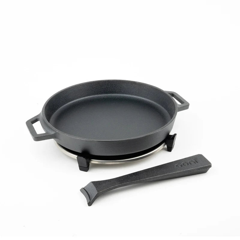 Ooni Cast Iron Skillet | Accessories NZ | Ooni NZ | Accessories,cooking surface,Pizza Oven Accessories | Outdoor Concepts