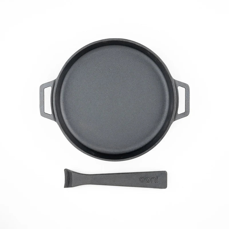 Ooni Cast Iron Skillet | Accessories NZ | Ooni NZ | Accessories,cooking surface,Pizza Oven Accessories | Outdoor Concepts