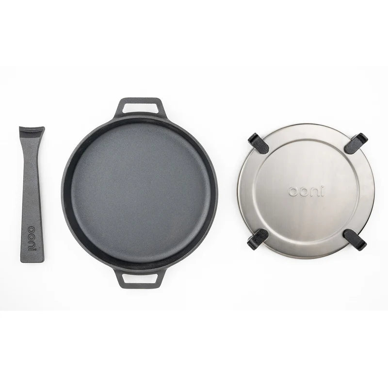 Ooni Cast Iron Skillet | Accessories NZ | Ooni NZ | Accessories,cooking surface,Pizza Oven Accessories | Outdoor Concepts