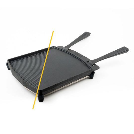 Ooni Dual Sided Grizzler Plate | Accessories NZ | Ooni NZ | Accessories,cooking surface,Pizza Oven Accessories | Outdoor Concepts