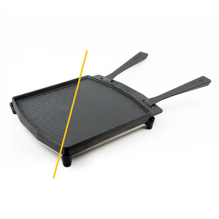 Ooni Dual Sided Grizzler Plate | Accessories NZ | Ooni NZ | Accessories, cooking surface, Pizza Oven Accessories | Outdoor Concepts