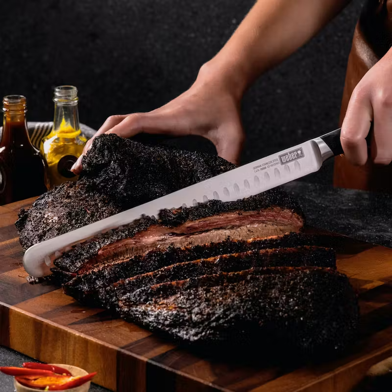 Weber Slicing Knife 28cm | Knives NZ | Weber NZ | Accessories,BBQ Accessories,BBQ Tools,Knives | Outdoor Concepts