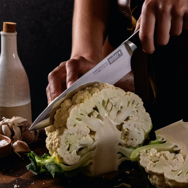 Weber Chefs Knife 20cm | Knives NZ | Weber NZ | Accessories,BBQ Accessories,BBQ Tools,Knives | Outdoor Concepts