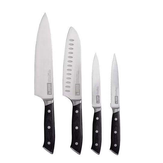Weber Everyday Knife 4 Piece Set | Knives NZ | Weber NZ | Accessories,BBQ Accessories,BBQ Tools,Knives | Outdoor Concepts