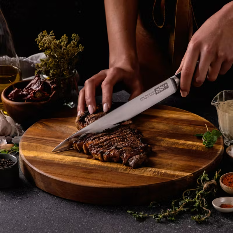Weber Carving Knife 25cm | Knives NZ | Weber NZ | Accessories,BBQ Accessories,BBQ Tools,Knives | Outdoor Concepts