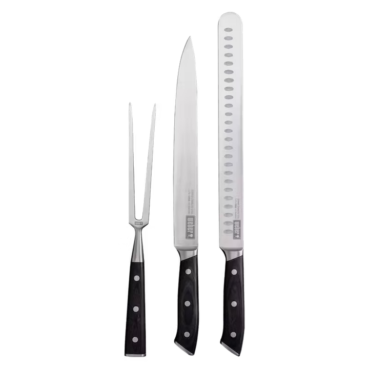 Weber Carving Knife 3 Piece Set | Knives NZ | Weber NZ | Accessories, BBQ Accessories, BBQ Tools, Knives | Outdoor Concepts