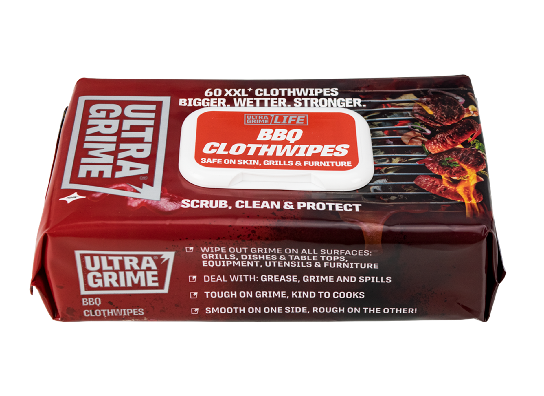 Ultra Grime XXL BBQ Wipes | BBQ Accessories NZ | Outdoor Concepts NZ | | Outdoor Concepts