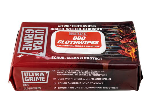 Ultra Grime XXL BBQ Wipes | BBQ Accessories NZ | Outdoor Concepts NZ | | Outdoor Concepts