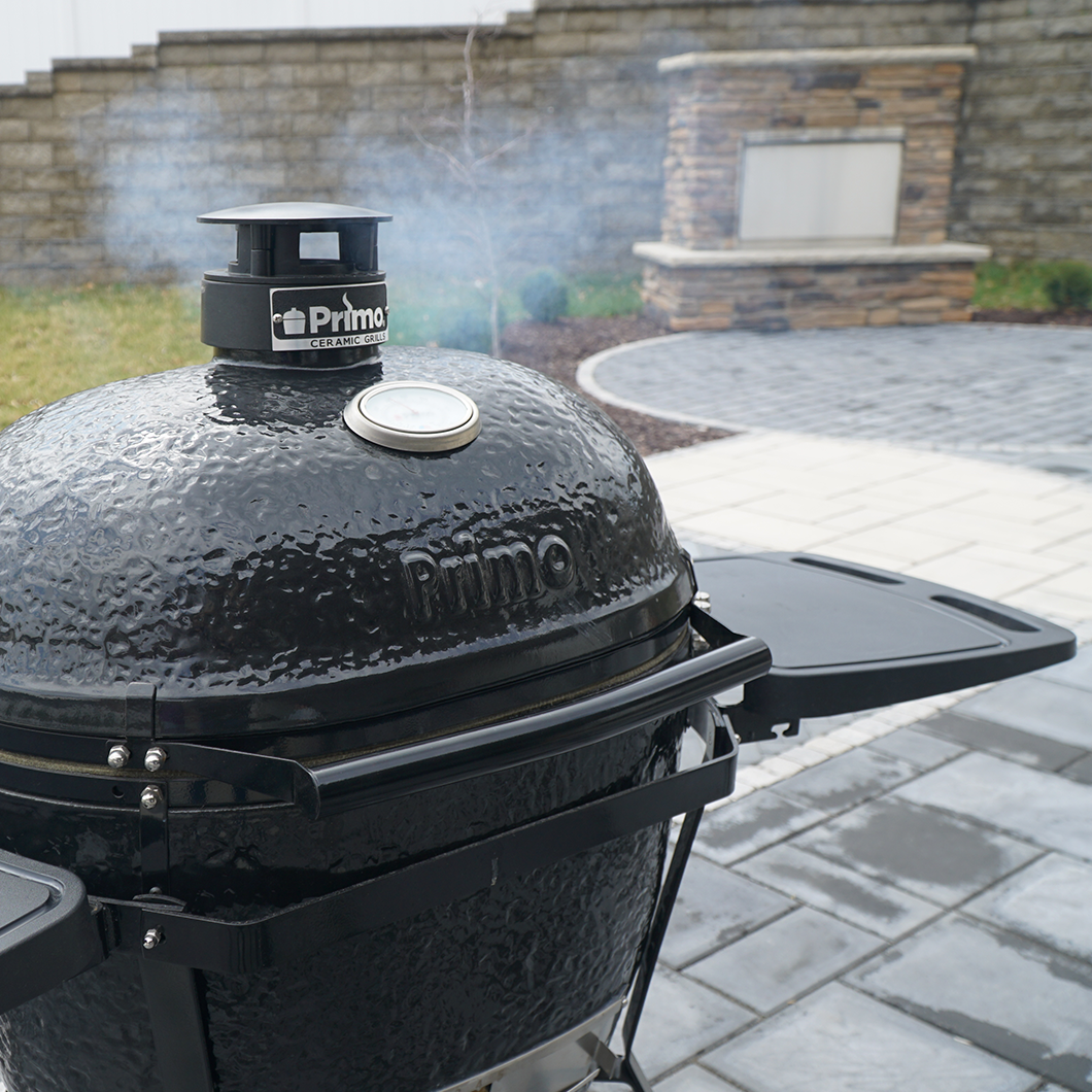 PRIMO OVAL XL400 ALL IN ONE BBQ | Charcoal BBQ | BBQ NZ – Outdoor Concepts