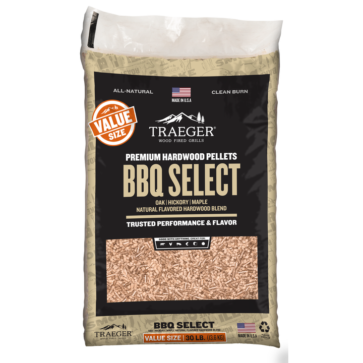 Traeger BBQ Select Pellets 30lbs | Unclassified NZ | Traeger NZ | | Outdoor Concepts