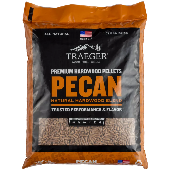 Traeger Pecan Pellets 9kg | BBQ Smoking Chips & Pellets NZ | Traeger NZ | Accessories, BBQ Accessories, Fuels, Pellets | Outdoor Concepts