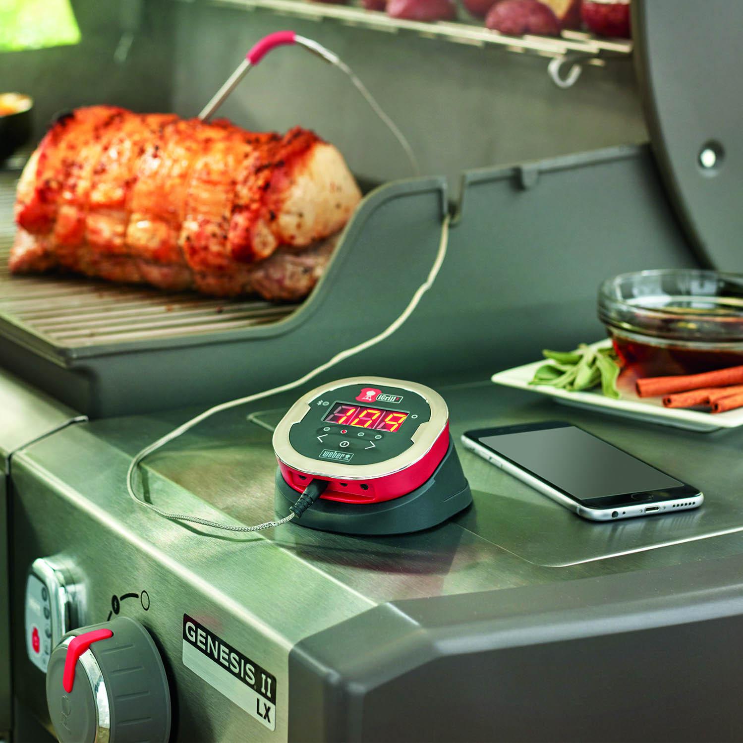 Weber iGrill V2 Bluetooth Thermometer | BBQ Meat Thermometers NZ | Weber NZ | Accessories,BBQ Accessories,Thermometer | Outdoor Concepts