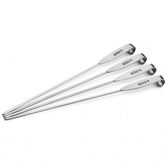 Weber Elevations Skewer Set (Set of 4) | BBQ Food Sticks & Skewers NZ | Weber NZ | Accessories,BBQ Accessories,cooking surface | Outdoor Concepts