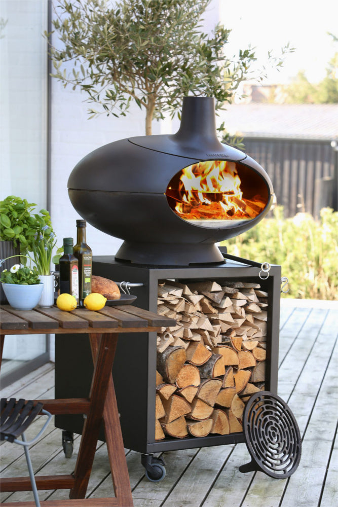 Morsø Forno Terra Bundle with Small Table | Pizza Oven NZ | Morso Fire NZ | Charcoal,Wood Fires | Outdoor Concepts