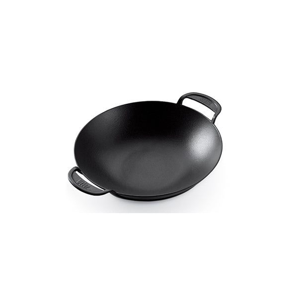 Weber Cast Iron Wok | BBQ Skillets & Frying Pans NZ | Weber NZ | Accessories, BBQ Accessories, cooking surface | Outdoor Concepts