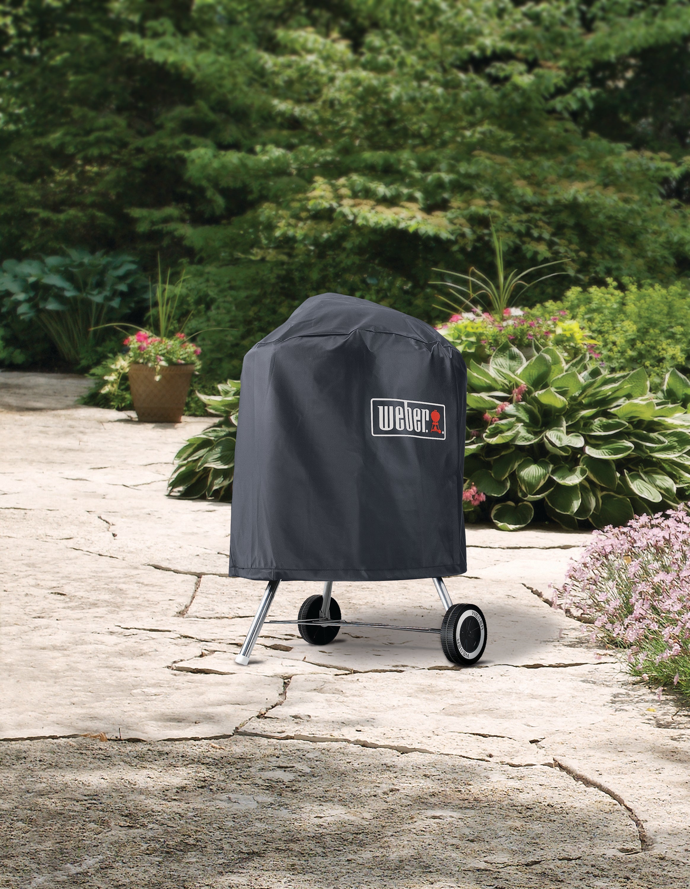 Weber 57cm Kettle Deluxe Full Length Weatherproof Cover | BBQ Covers NZ | Weber NZ | Accessories,BBQ Accessories,Covers | Outdoor Concepts