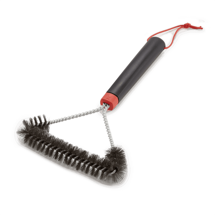 Weber Small 3-Sided Grill Brush | BBQ Oven & Grill Cleaners NZ | Weber NZ | Accessories, BBQ Accessories, BBQ Tools, cleaning | Outdoor Concepts