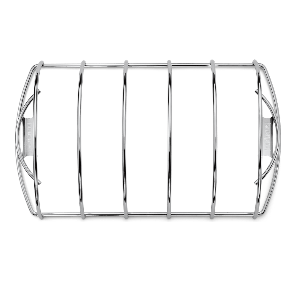 Weber Small Rib Rack | BBQ Hotplates, Griddles, Racks & Baskets NZ | Weber NZ | Accessories,BBQ Accessories,cooking surface | Outdoor Concepts