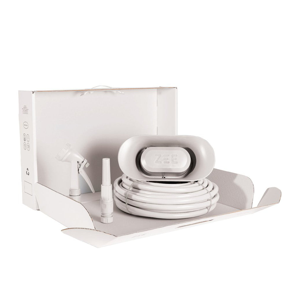 ZEE® Sidra 20m Hose White by Studio Dott | Garden NZ | Zee Design NZ | Garden | Outdoor Concepts