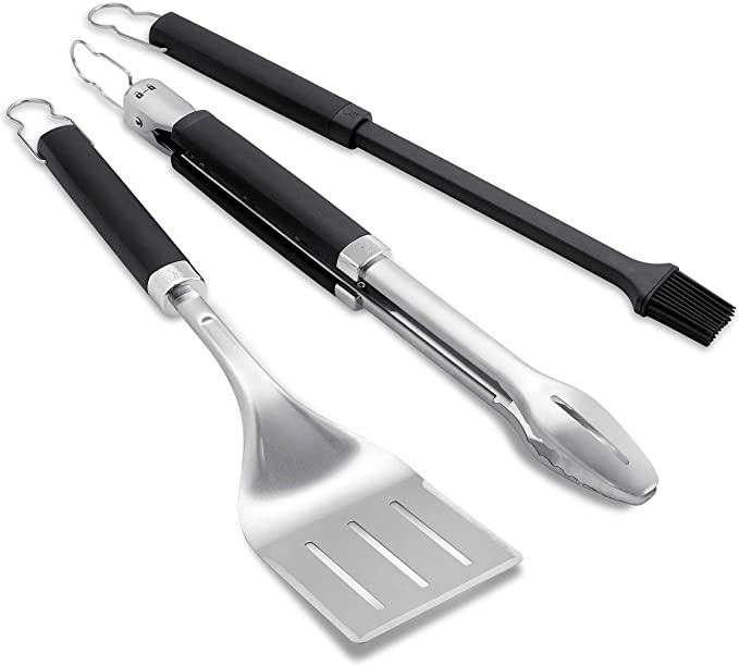 Weber Precision 3 Piece Grill Tool Set | BBQs Accessories NZ | Weber NZ | Accessories, BBQ Tools | Outdoor Concepts