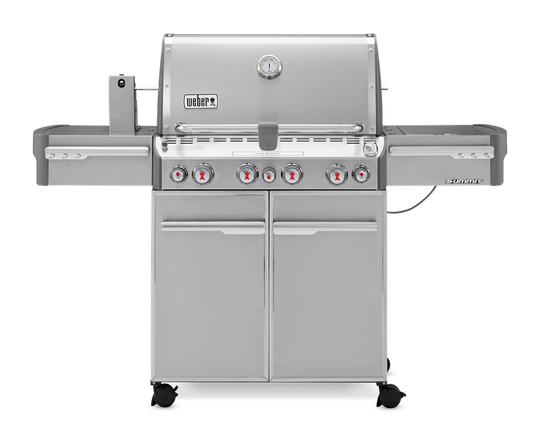 Weber Summit (S470) BBQ Stainless Steel (NG & LPG) | Gas BBQs NZ | Weber NZ | 4 Burners,Gas BBQ | Outdoor Concepts