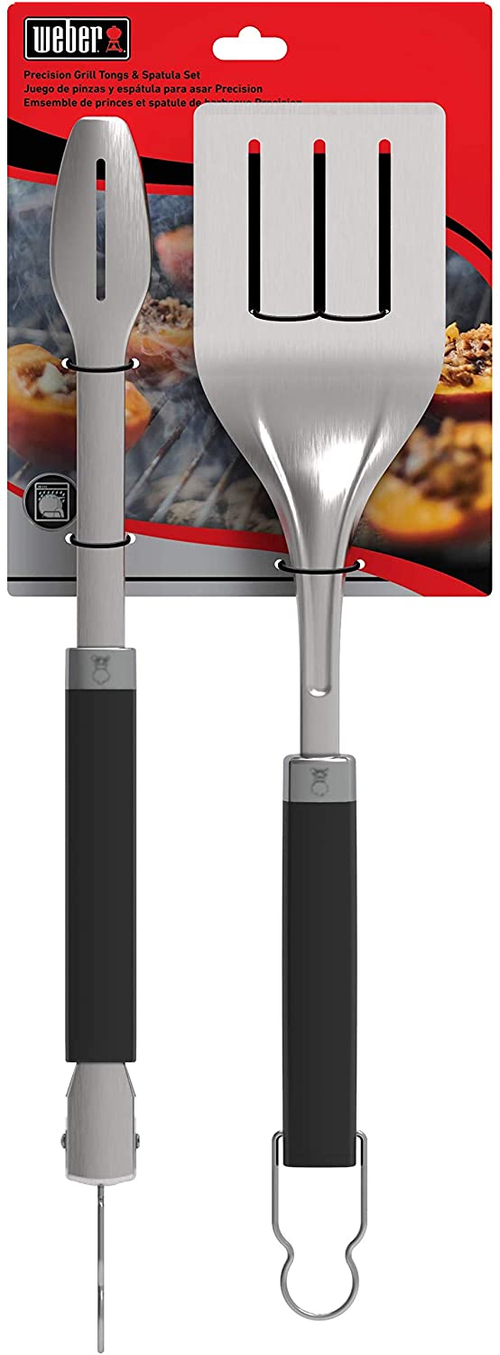 Weber Precision 2 Piece Grill Tool Set | BBQs Accessories NZ | Weber NZ | Accessories,BBQ Tools | Outdoor Concepts