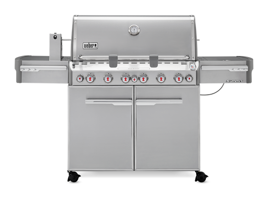 Weber Summit (S670) BBQ Stainless Steel (NG & LPG) | Gas BBQs NZ | Weber NZ | Gas BBQ | Outdoor Concepts